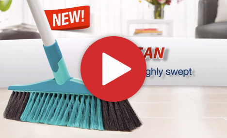 Xtra Clean<br />Faster thoroughly swept!